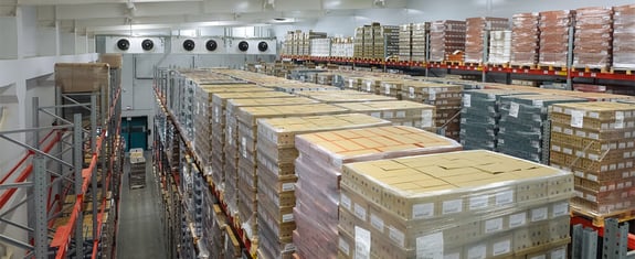 Food & beverage third-party logistics (3PL) warehouse