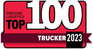 Inbound logistics top 100 trucker logo